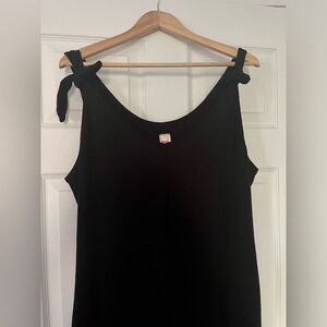 ❤️‍🔥 Smash + Tess Anniston Cargo Romper in Midnight Black